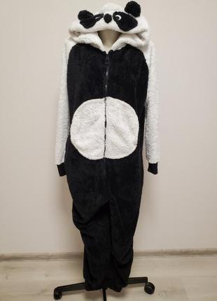 Дуже шикарний брендовий флісовий комбінезон кігурумі піжама панда