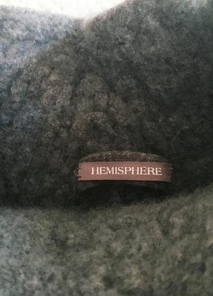 Hemisphere кашемировый свитер, люкс бренд, джемпер, кофта, кардиган, чистый кашемир2 фото