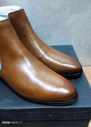 Високої німецької якості шкіряні черевики челсі успішного бренду gordon & bros2 фото