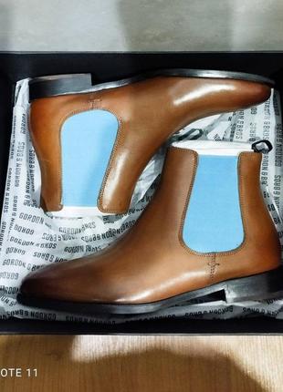 Високої німецької якості шкіряні черевики челсі успішного бренду gordon & bros4 фото