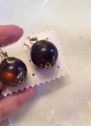 Винтажные серьги 3