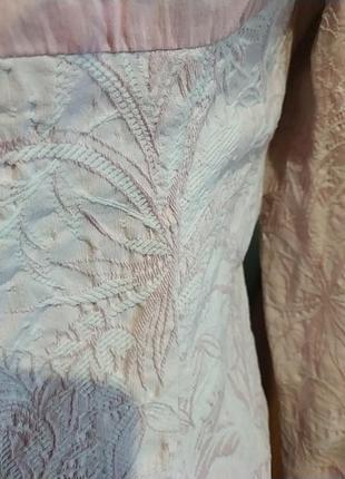 Юбка и жакет костюм из фактурной ткани4 фото