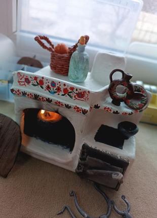 Українська піч підсвічник