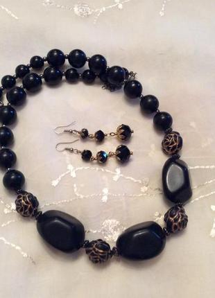 Вінтажні намиста і сережки