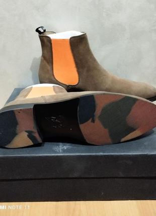 Чудові замшеві черевики челсі успішного німецького бренду gordon & bros.3 фото