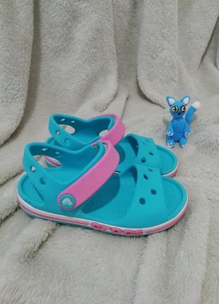Босоножки crocs c 7, р. 22-23 , стелька 14,5 см