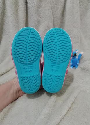 Босоножки crocs c 7, р. 22-23 , стелька 14,5 см7 фото