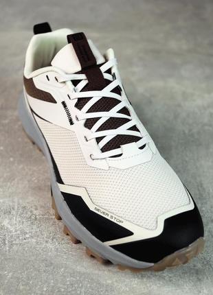 Стильні молочні зручні якісні чоловічі кросівки весняні-осінні,текстильні,чоловіче взуття демісезон2 фото