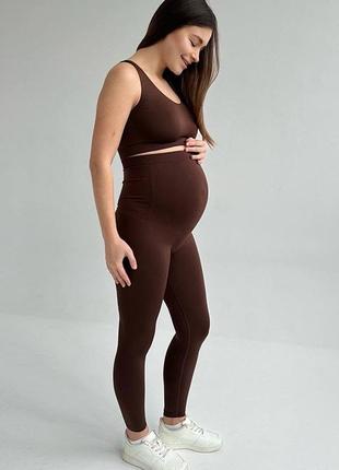 Безшовні лосіни для вагітних2 фото