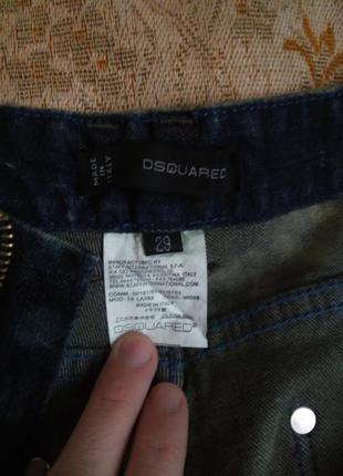 Необычные джинсы варенки dsquared4 фото