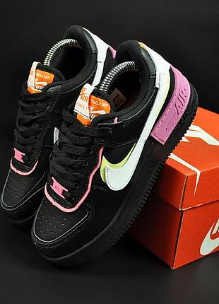 Кроссовки nike air force 1 shadow арт 20838 (женские, найк)