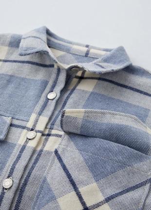 Стильная верхняя рубашка zara 🔥2 фото