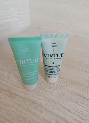 Набір відновлюючий шампунь і кондиціонер virtue recovery shampoo and conditioner