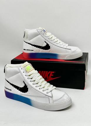 Високі кеди кросівки nike blazer mid 77 р-ри 36-45 кеды кроссовки хайтопы7 фото