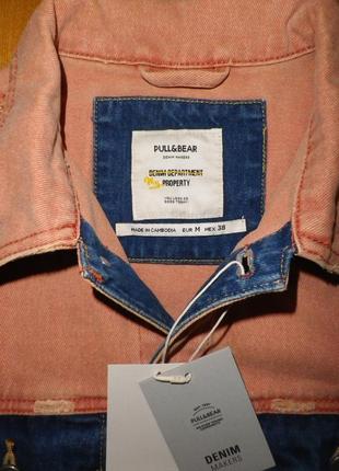 Куртка джинсовая pull & bear (cambodia) m9 фото