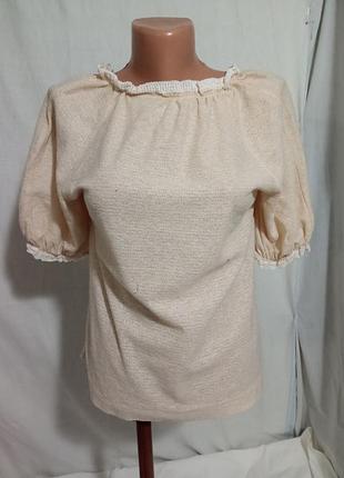 Красивая блуза в этническом стиле р. 44