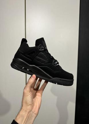 Кросівки jordan 4 black cat✔️