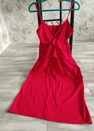 Платье красная меди