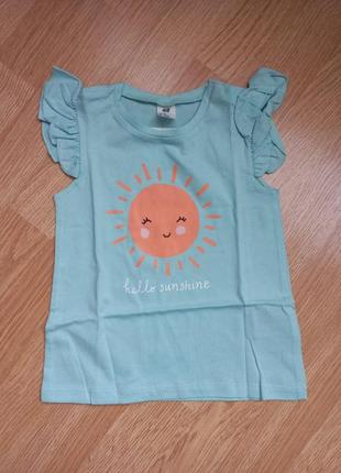 Футболка, майка, топ h&m