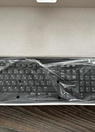 Бездротова клавіатура та мишка logitech mk2602 фото