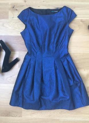 Нарядное синее платье befree1 фото