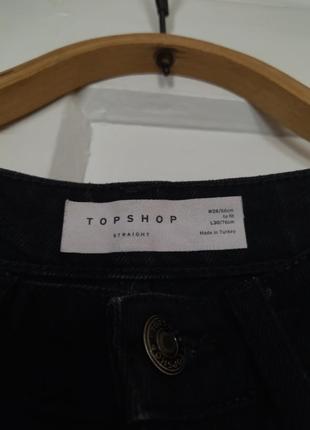 Жіночі базові чорні джинси бренду topshop4 фото