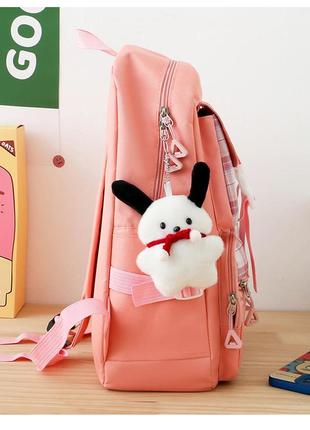 Набір шкільний рюкзак, шопер, пенал, сумочка, мішечок 5в1 mmshu для дівчинки 5-11 клас8 фото