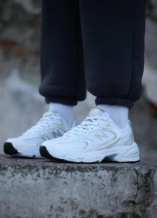 Кросовки кроссовки кросівки кроси кросы new balance 530 white silver нью беленс6 фото