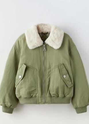 Куртка-бомпер на 8-9 летzara