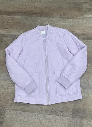 Бомбер, бузковий колір