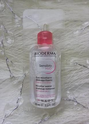 💗bioderma sensibio h2o micellaire solution міцлярна вода для чутливої шкіри2 фото