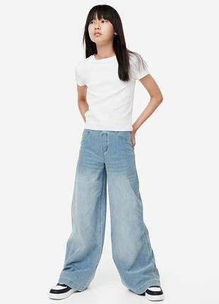 Широкі джинси джегінси  h&m англія3 фото