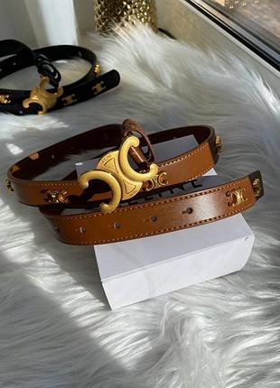 Ремінь в стилі celine