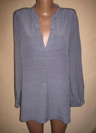 Шелковая  рубашка блуза jaeger р-р12