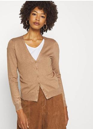 Карамельный кардиган anna field 81% вискоза 19% полиэстер