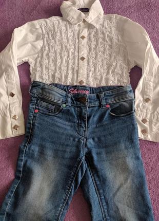 Комплект ( блуза + джинси)3 фото