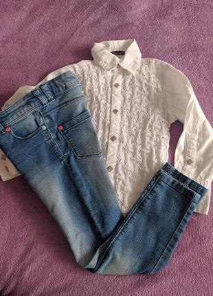 Комплект ( блуза + джинси)5 фото