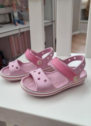 Сандали босоножки crocs детские