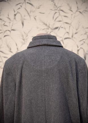 Демісезонне шерстяне пальто canda (c&a) з подвійною застібкою4 фото