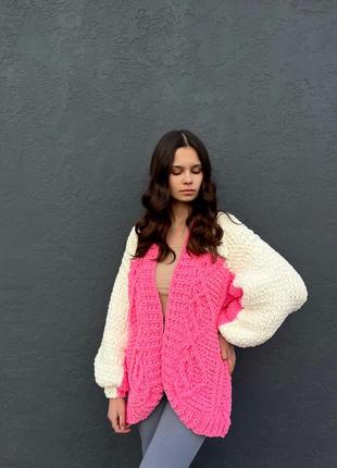 Кардиган вʼязаний