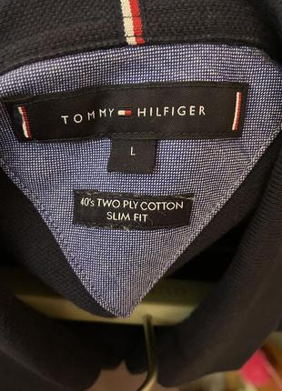 Сорочка поло tommy hilfiger з довгим рукавом3 фото