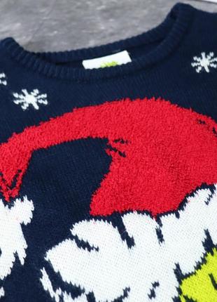 Новорічний різдвяний светр grinch від primark. american vintage dr seuss sweater фільм грінч різдво xmas holidays disney home alone santa5 фото
