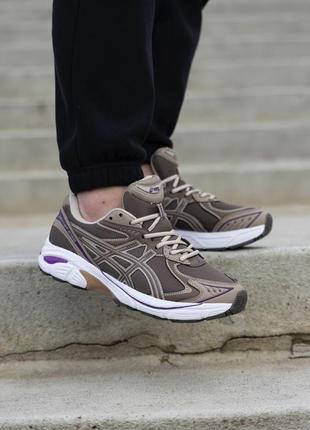 Асікс кросівки шкіряні asics gt-2160 brown purple white