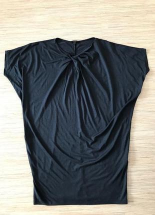 Стильное трикотажное платье из тончайшей ткани (лиоцел, хлопок) от cos, размер xs -s -m4 фото