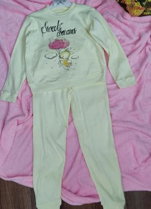 Піжама дитяча🌼для дівчинки з милим зайчиком