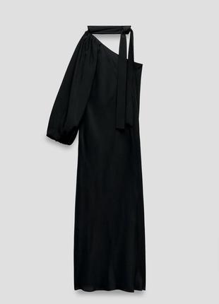 Довга асиметрична сукня limited лімітована колекція studio zara2 фото