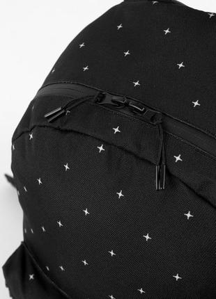 Рюкзак punch simple, stars портфель  черный сумка ранец женский / мужской4 фото