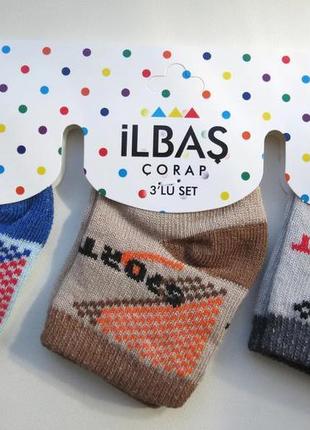 Дитячі шкарпетки для новонароджених (комплект)1 фото
