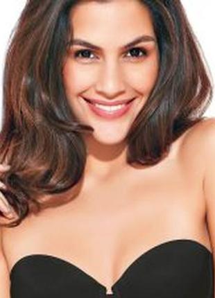 Бюстгальтер с прозрачной спинкой и пуш-ап