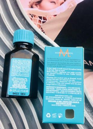 Відновлювальна олія для волосся moroccanoil oil treatment2 фото